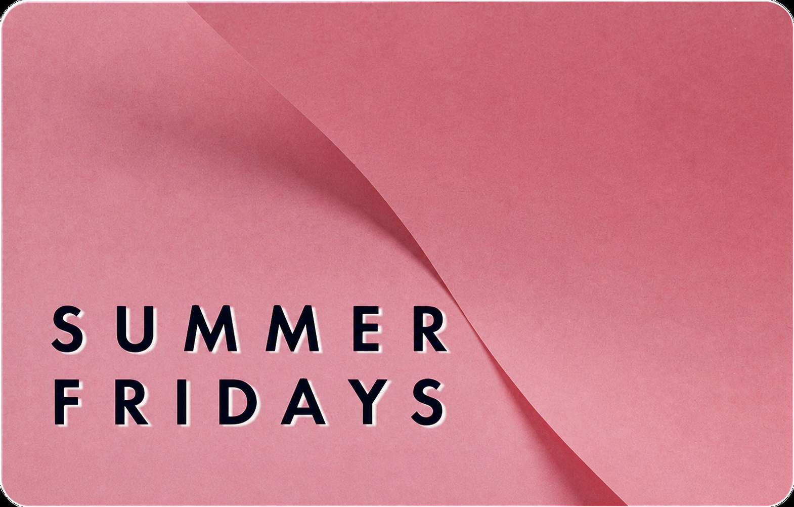 Summer Fridays card